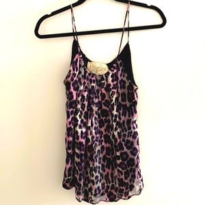 RORY BECA Leopard tank top